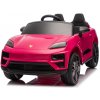 Beneo Elektrické autíčko Porsche Macan 12V s pohonom zadných kolies a licenciou (Jednomiestne), ružové, Lítiová batéria, široké sedadlo, Odpružené nápravy, 2,4 GHz Diaľkový ovládač, MP3 prehrávač so v