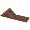 STRONG uholník spojovací plastový veľký hnedý (13)