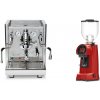 ECM Technika V Profi PID + Eureka Helios 65, ferrari red