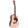 Dimavery DR-612 Western guitar 12-string, nature