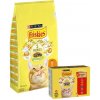 PURINA Friskies Krmivo pre mačky s kuracím mäsom a zeleninou 10kg + PURINA Friskies Cat mäso v omáčke MIX Príchute 12x85g