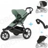 Set 4v1 Thule Urban Glide 3 Mist green s magnetickou sponou + pláštenka + ochranná sieť + madlo