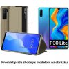Púzdro Luxria SmartCase pre Huawei - Zlaté pre Huawei: P30 lite