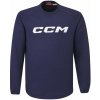Mikina CCM Locker Room Sweather Sr Farba: navy modrá, Veľkosť: XS