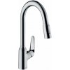 Hansgrohe Focus M42 Drezová batéria M429-H220 s výsuvnou spŕškou, chróm 71800000-HG