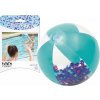 Bestway Nafukovacia plážová lopta s trblietavými guľkami 41 cm, Bestway 31050 - modrá