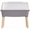Sadbovač Prosperplast RESPANA PLANTER WOOD HIGH SET 78 cm sivý kameň