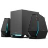 Edifier G1500 Max čierna / 2.1 / Herné reproduktory / BT 5.3 / USB / AUX 3.5 mm / 60 W / RGB (6923520269839)