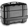 GIVI TRK 46B kufr Trekker černý s černým hliníkovým víkem (Monokey), objem 46 ltr.