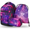 BAAGL SET 3 Skate max Galaxy: batoh, penál, sáček