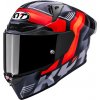 KYT prilba R1R - Carbon Accelerator / Red (XL)