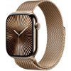 Apple Watch Series 10 46 mm Cellular zlatý titán so zlatým milánskym ťahom M/L MX003QC/A