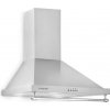 Klarstein Montblanc nástenný digestor, digestor s odsávaním/recirkuláciou vzduchu, 3 úrovne, komínový digestor s max. prietokom odsávaného vzduchu: 610 m³/h, montáž na stenu, šírka: 60 cm, strieborno-