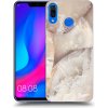 Picasee silikónový čierny obal pre Huawei Nova 3 - Cream marble