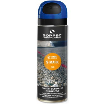 SOPPEC Fluorescenčny značkovač 500ml modrý