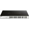 D-Link DGS-1210-28P L2/L3 Smart+ PoE switch, 24x PoE 10/100/1000 Base-T, 4x 1000Base-T/SFP, 193W (DGS-1210-28P/E)
