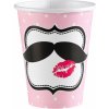 moja párty Poháre papierové Fúzy 8 ks Veľkosť: ks