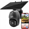 Bezdrôtová solárna GSM kamera SO VSTAVANOU BATÉRIOU na SIM kartu 4G 4Mpx