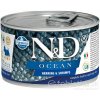 Farmina N&D dog OCEAN herring & shrimps konzerva pre psy 140 g