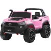 mamido Detské elektrické autíčko Toyota Hilux 4x4 ružové