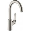 Drezová batéria Hansgrohe Focus s otočným ramienkom vzhled nerezu 71802800
