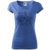 Geodet vybavenie - Dámske tričko Pure - 2XL ( Svetlomodrá )