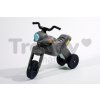 Dohány odrážadlo motorka Enduro Maxi 5046-4 strieborné