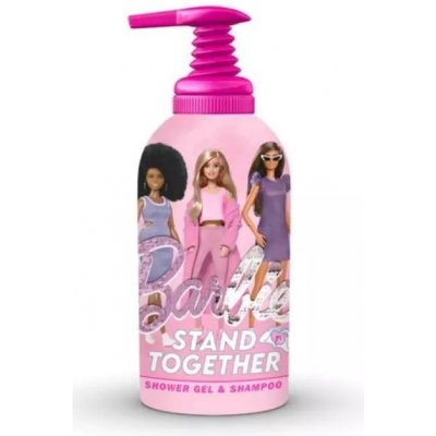 Barbie detský sprchový gél a šampón na vlasy 1 l