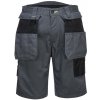 PORTWEST PW3 HOLSTER PW345 / Kraťasy - šedá/čierna UK 33/EU 48