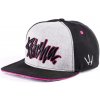 PITCHA šiltovka LOGO snapback hat black/pink