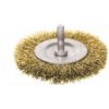 Kartáč okružný so stopkou vlnitý 0,3mm 50mm stopka pr. 6mm EXTOL 17052