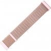 FIXED Nylon Strap for Smartwatch 22mm wide, rose gold FIXNST-22MM-ROGD