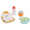 Obedová súprava s podbradníkom Mealtime Set Corolle pre 30 cm bábiku 5 doplnkov od 18 mes