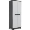 KIS LINEAR UTILITY skriňa 68x39x173cm sivá/čierna