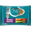 Purina One Difficult appetite kura a morka 4 x 85 g