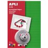 Apli Vlnitá lepenka mix farieb A4, 10 ks