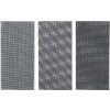 Stanley Príslušenstvo - 3-dielna súprava brúsnej sieťoviny P80, P120, P240, 93x190 mm STA39047-XJ