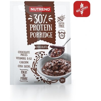 Nutrend PROTEIN PORRIDGE - 5x50 g - Čokoláda