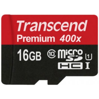 Transcend microSDHC 16GB UHS-I U1 TS16GUSDCU1