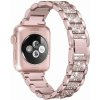 eses Kovový luxusný remienok pre Apple Watch - Ružový 38mm, 40mm, 41mm