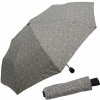 DOPPLER Mini Fiber Clear - dámský skládací deštník šedá 726465CL