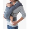 Ergobaby EMBRACE BLUSH růžová SOFT KNIT OXFORD modrá