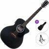 Pasadena PGC-100E SET Black Elektroakustická gitara Jumbo