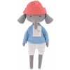 Sloník Alí od firmy ORANGE TOYS (Ali the Elephant, Blue Sweatshirt - 29 cm )
