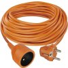 Predlžovací kábel 20 m / 1 zásuvka / oranžový / PVC / 230 V / 1,5 mm2 Emos P01120