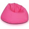 INTERMEDIC SK - Sedací vak Relax 110x70 cm | kreslo na oddych z ekokože alebo polyesteru, 300 l Farba: NC10 - Ružová (Polyester)