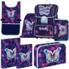 Aktovka Oxybag PREMIUM Motýľ 7dielny set