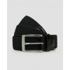 Pánsky čierny Opasok Alberto Gürtel Basic Braided