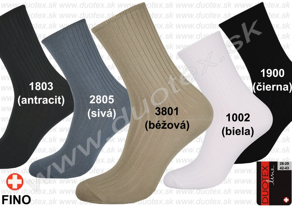 Duotex Zdravotné ponožky Fino 1002 od 2,27 € - Heureka.sk