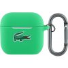 Lacoste Croc Logo silikónový obal s karabínou pre AirPods 4 - zelený 57983127817 - možnosť vrátiť tovar ZADARMO do 30tich dní